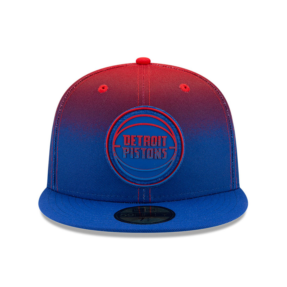 Cappellino 59FIFTY NBA Back Half dei Detriot Pistons blu
