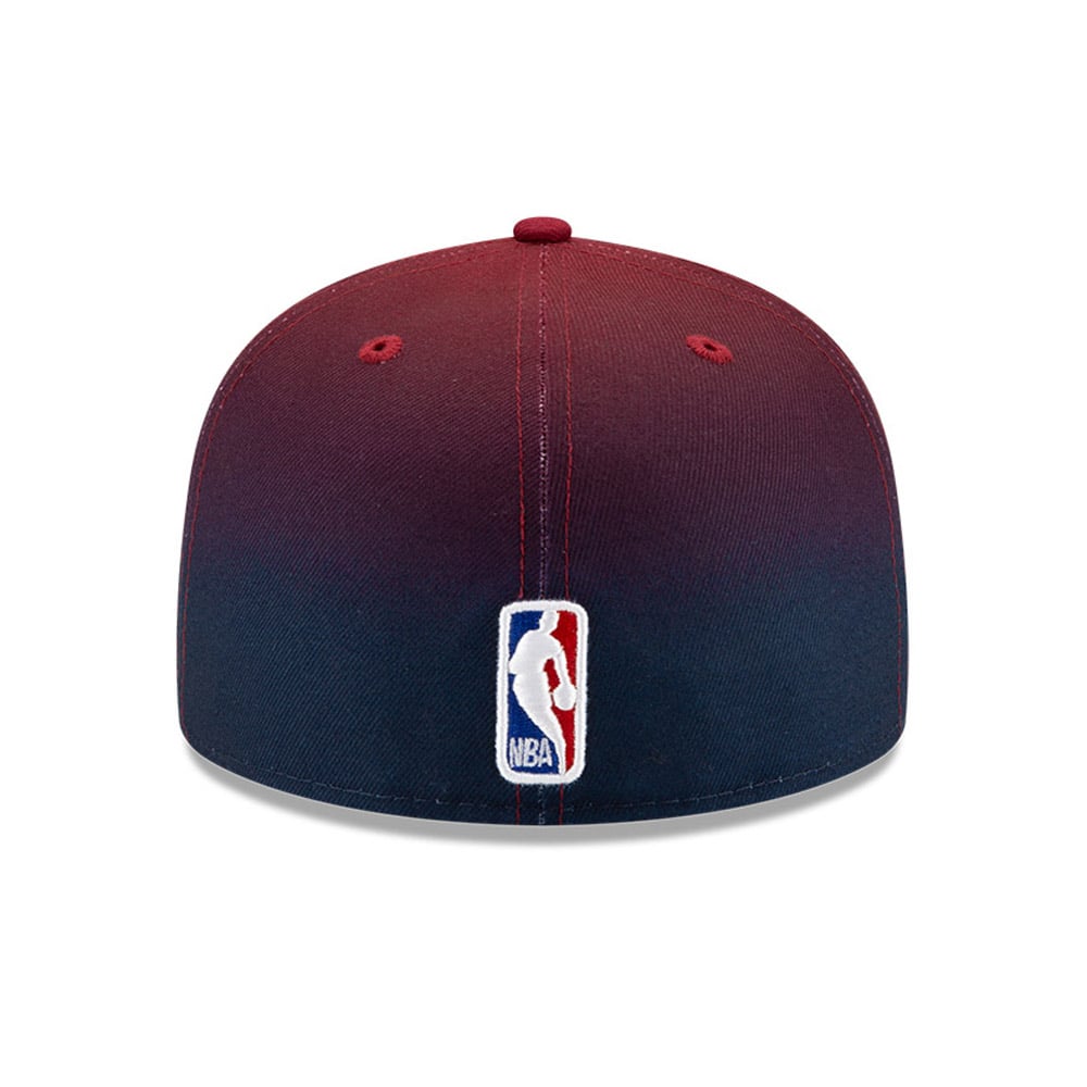 Casquette 59FIFTY Cleveland Cavaliers NBA Back Half, rouge
