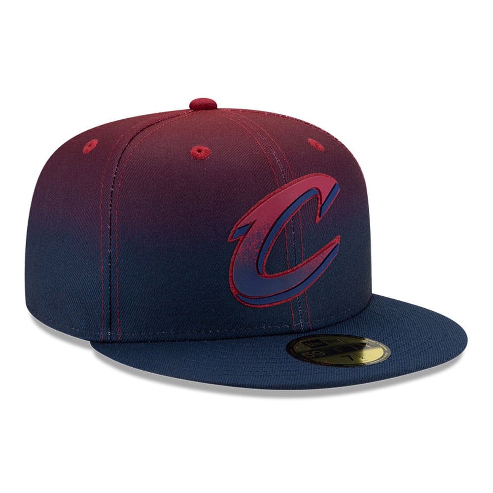Casquette 59FIFTY Cleveland Cavaliers NBA Back Half, rouge