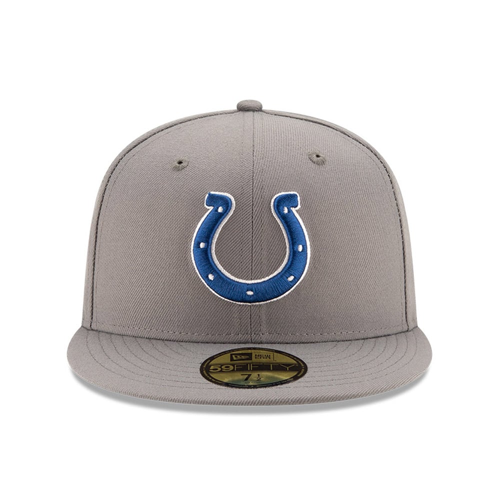 Indianapolis Colts NFL Draft Grey 59FIFTY Gorra