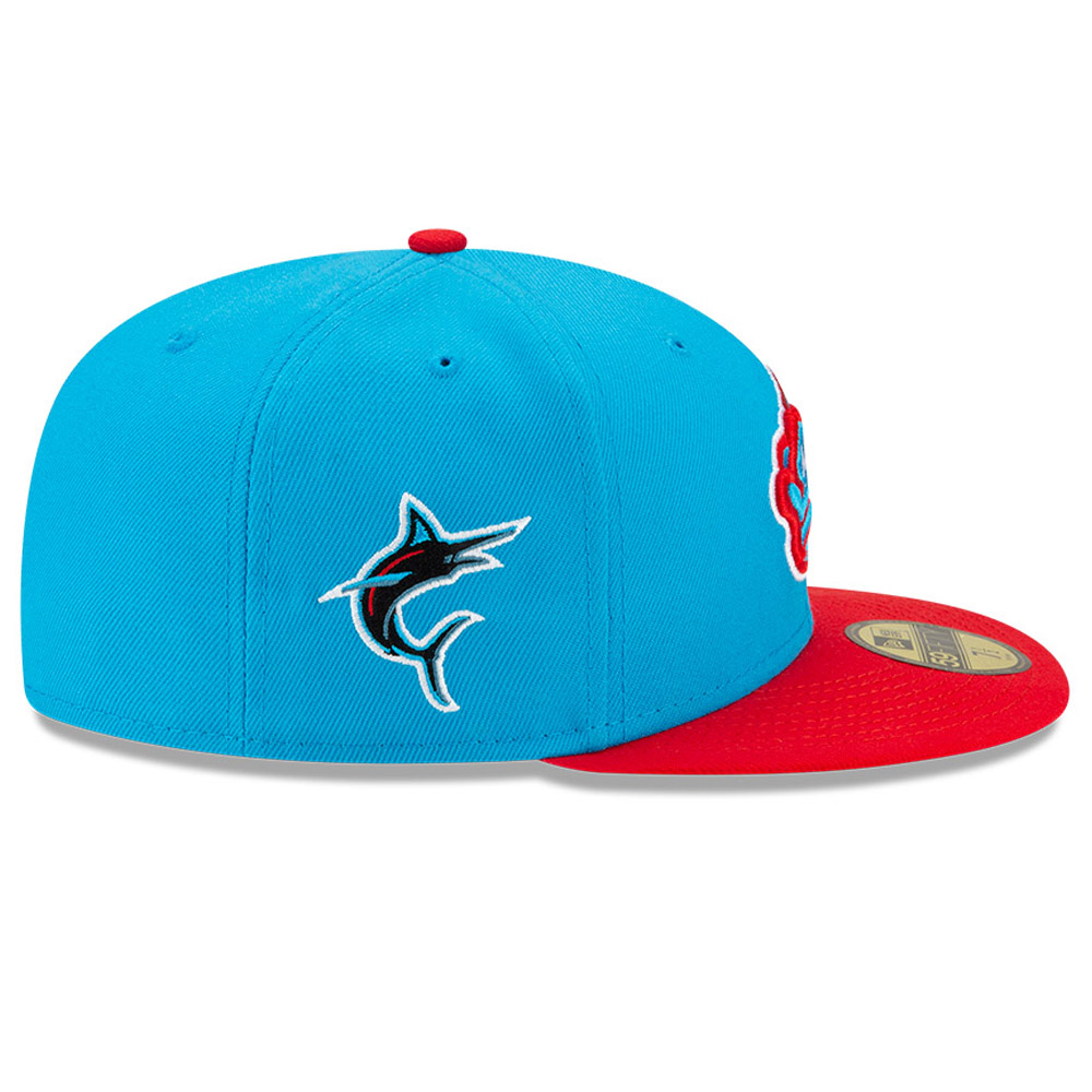 Miami Marlins MLB City Connect Blue 59FIFTY Cap