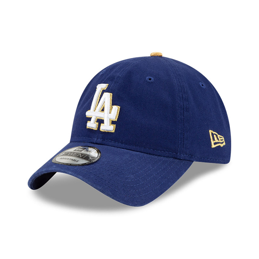 9TWENTY – LA Dodgers – MLB Gold – Kappe in Blau