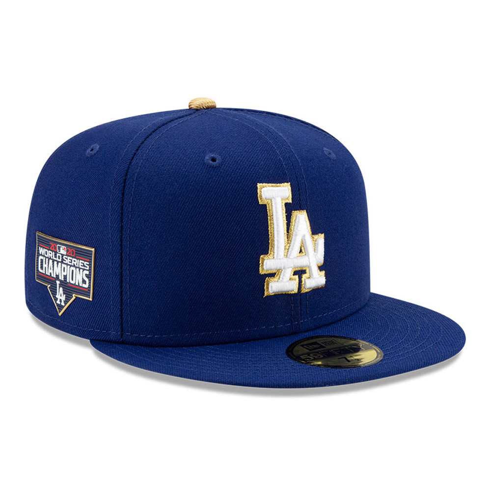 Cappellino 59FIFTY MLB Gold LA Dodgers blu