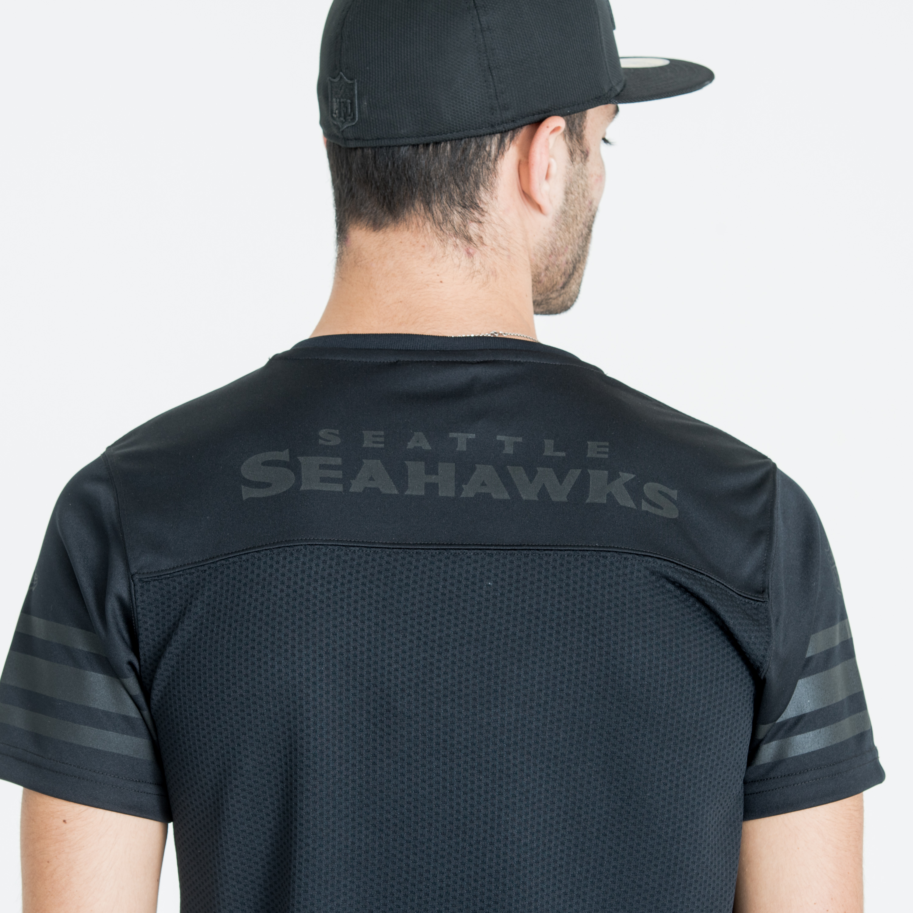 2017 Supporters Jersey – Seattle Seahawks – Black on Black