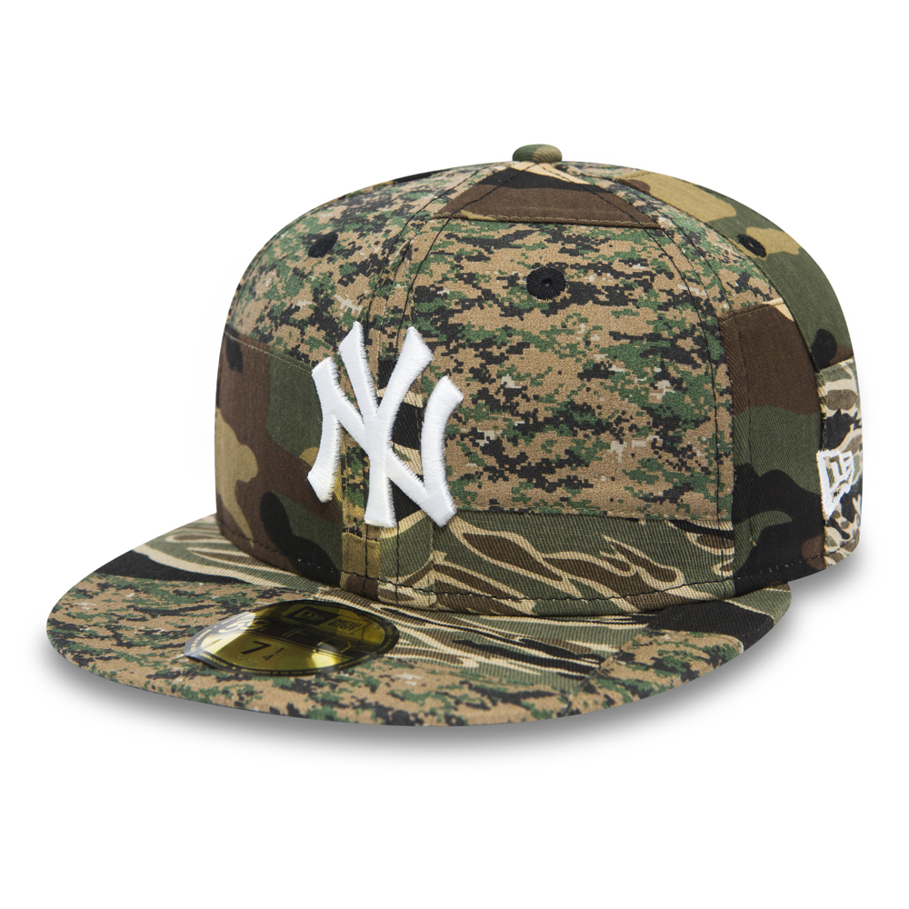 NY Yankees Patchwork Camo 59FIFTY
