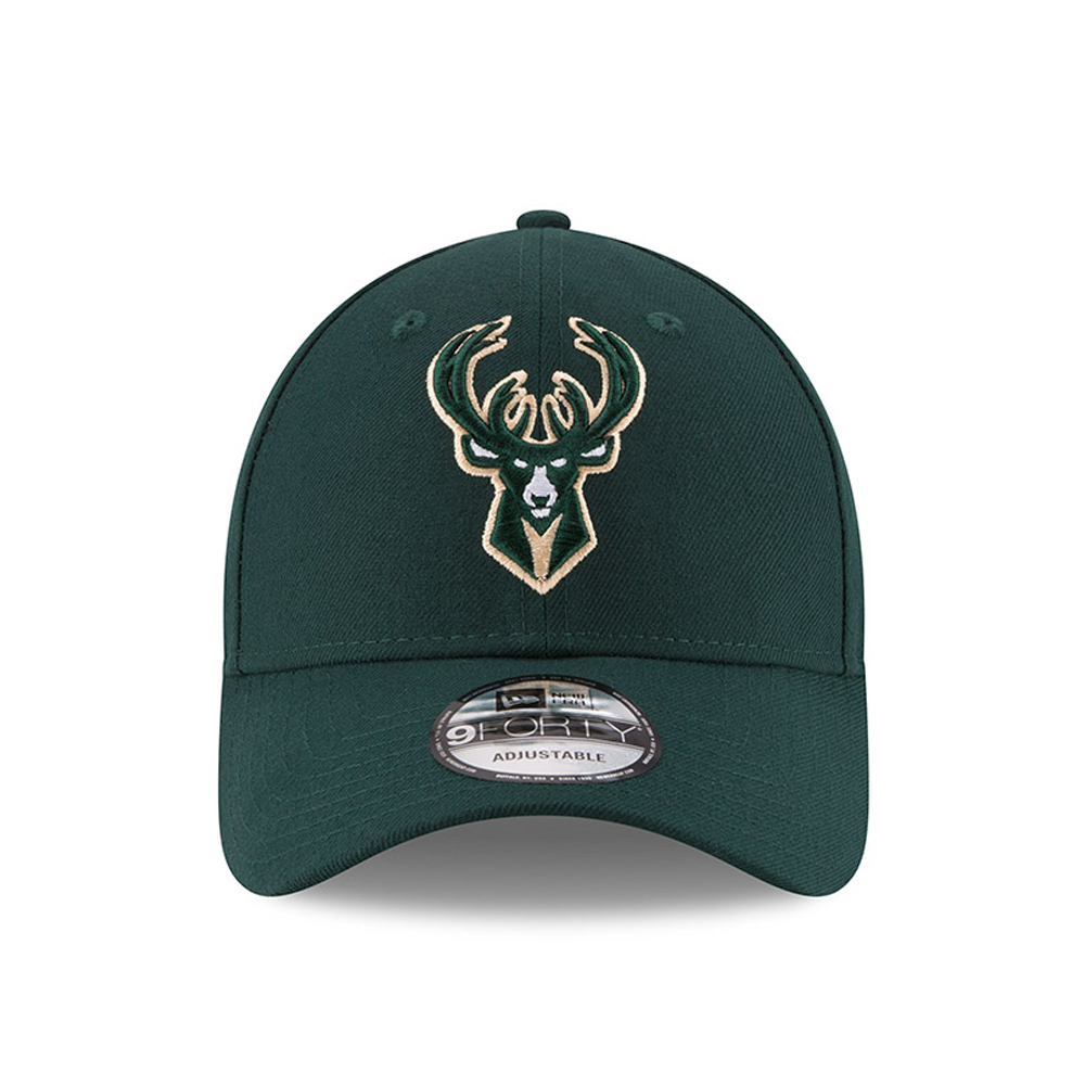 New Era Milwaukee Bucks The League Green 9FORTY Cap