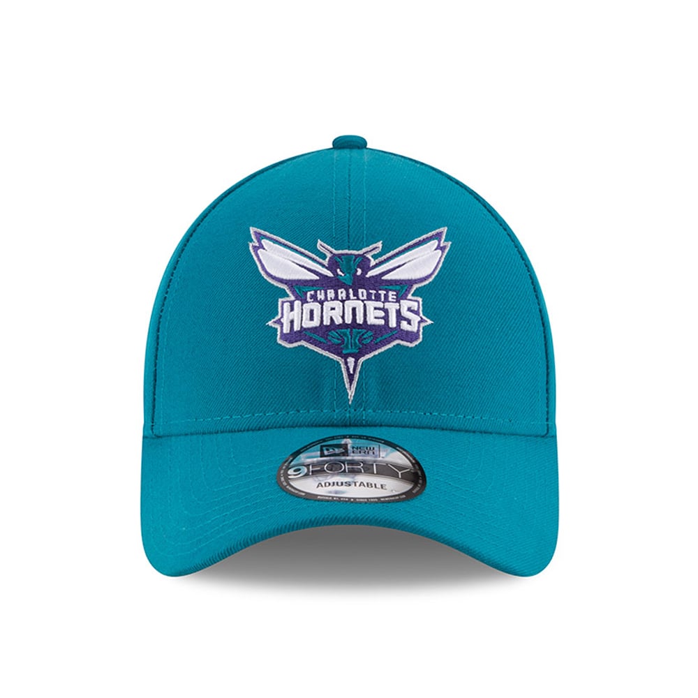 Casquette 9FORTY Charlotte Hornets The League, bleu sarcelle