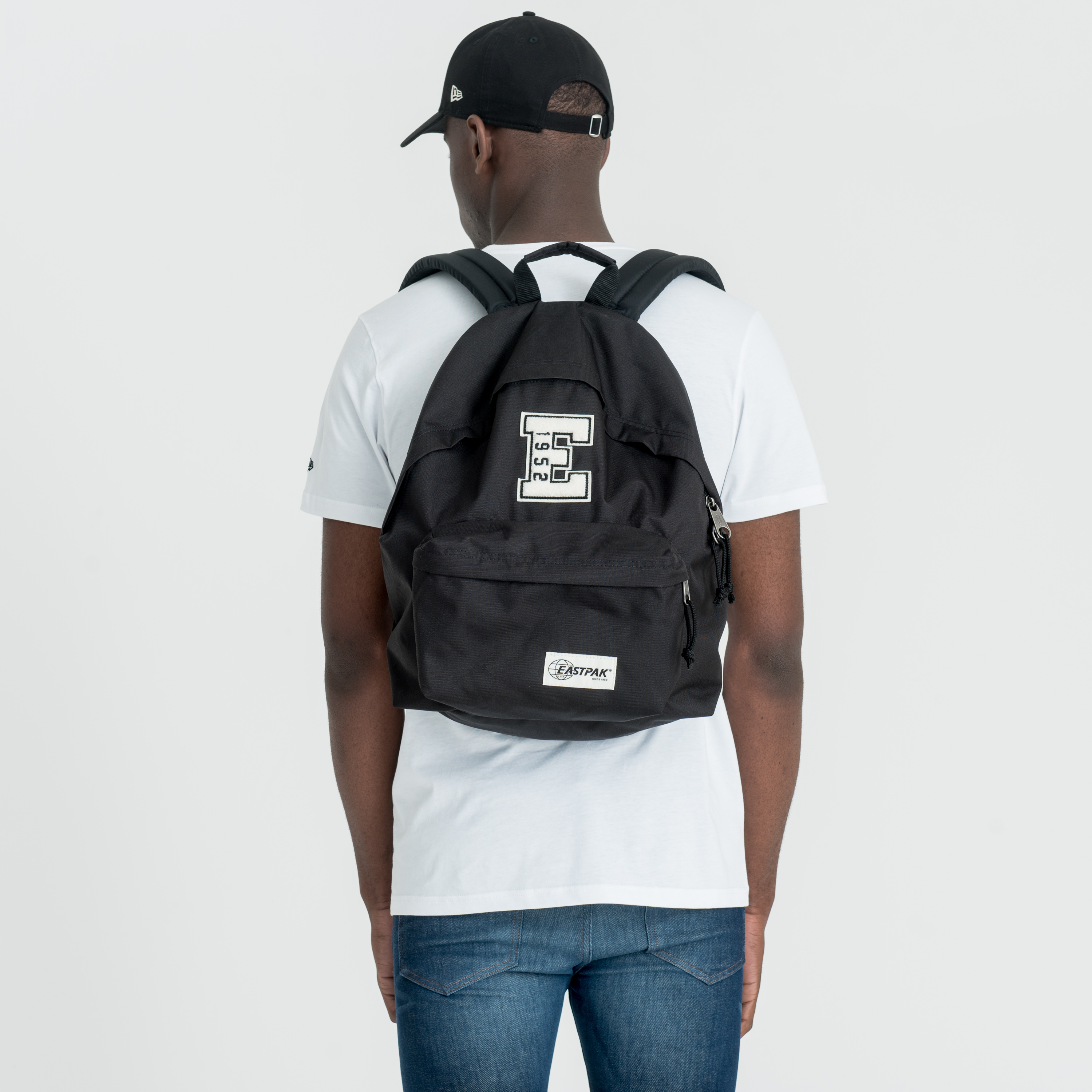 New Era X Eastpak Padded Pak'R Black Backpack