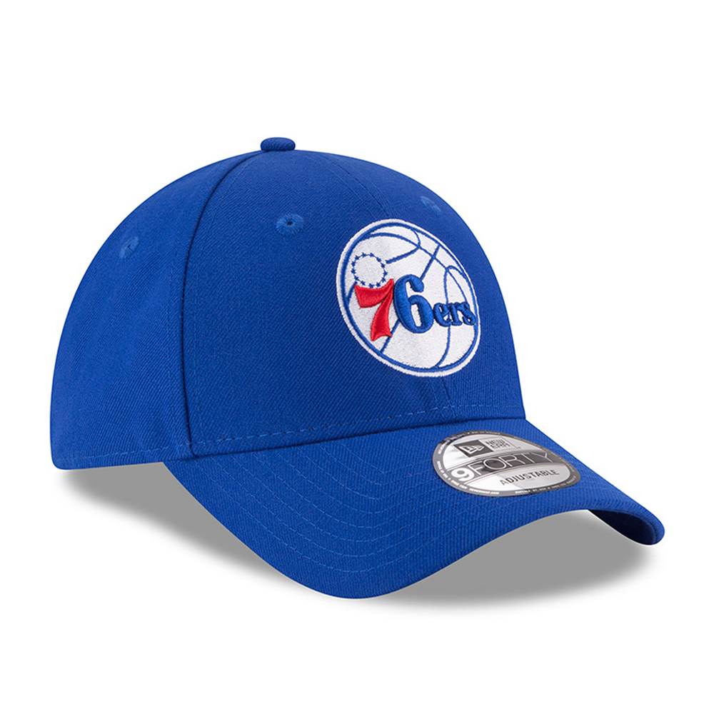Blaue Philadelphia 76ers The League 9FORTY Verstellbare Cap