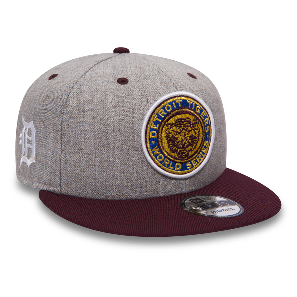 Detroit Tigers 1968 World Series Patch 9FIFTY Snapback gris