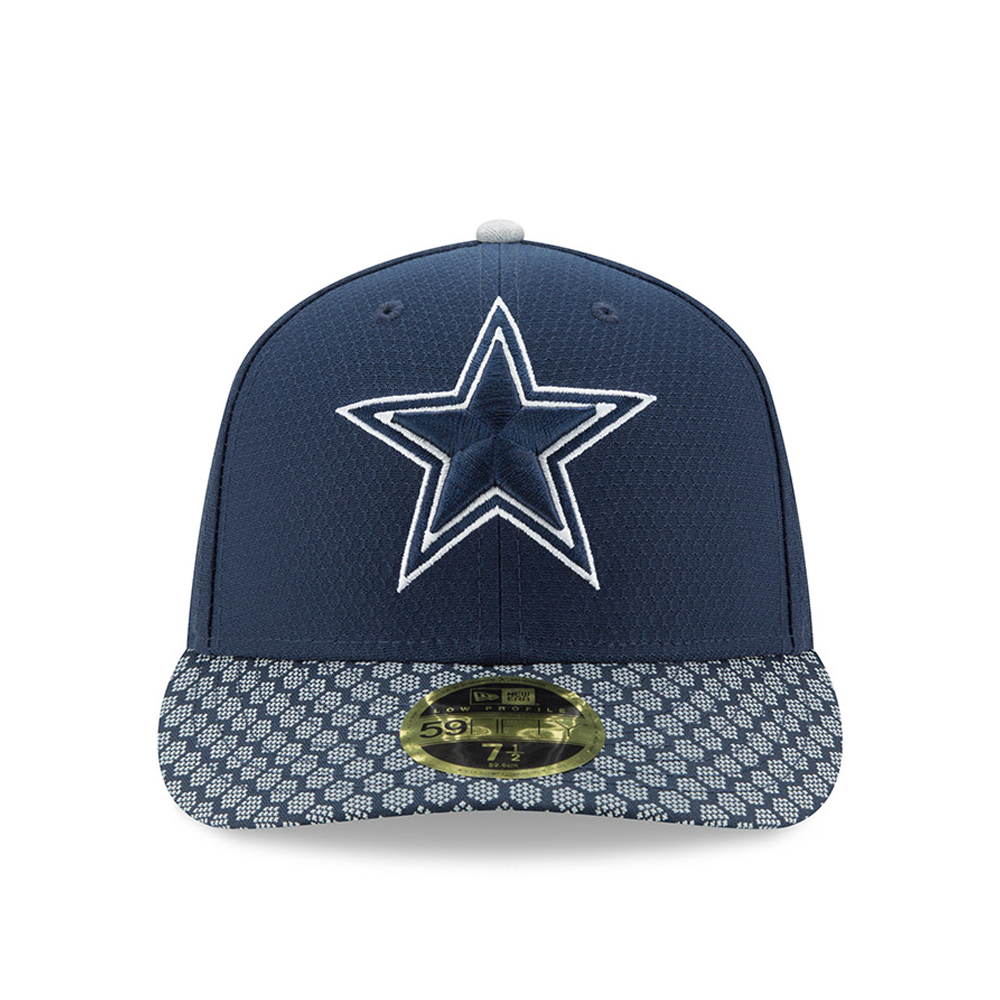 Dallas Cowboys 2017 Sideline Low Profile 59FIFTY, azul marino