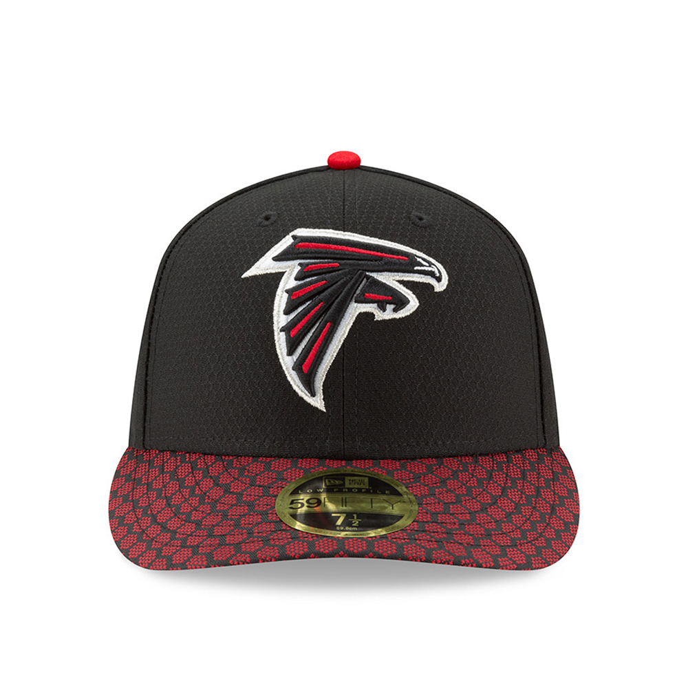 Atlanta Falcons 2017 Sideline Low Profile 59FIFTY, negro