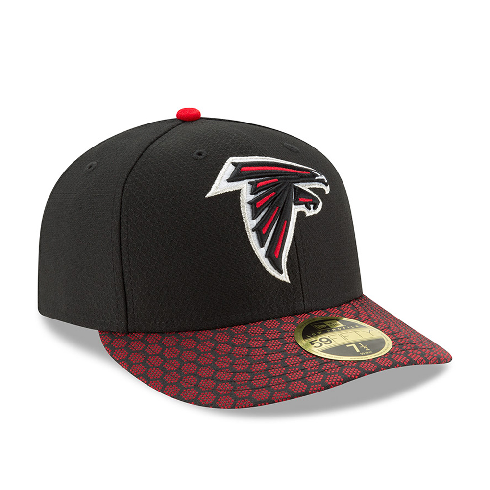 59FIFTY – Atlanta Falcons – 2017 Sideline Low Profile – Schwarz
