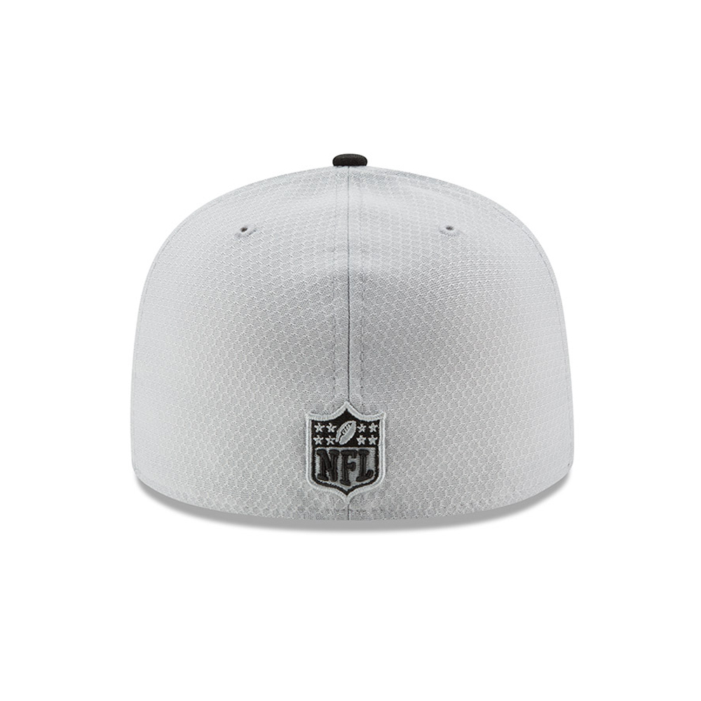 New England Patriots 2017 Sideline 59FIFTY, gris