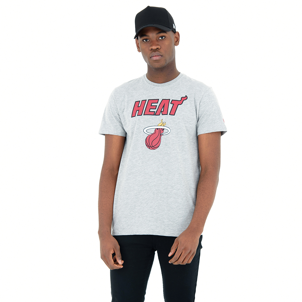 Miami Heat Heather Grey T-Shirt