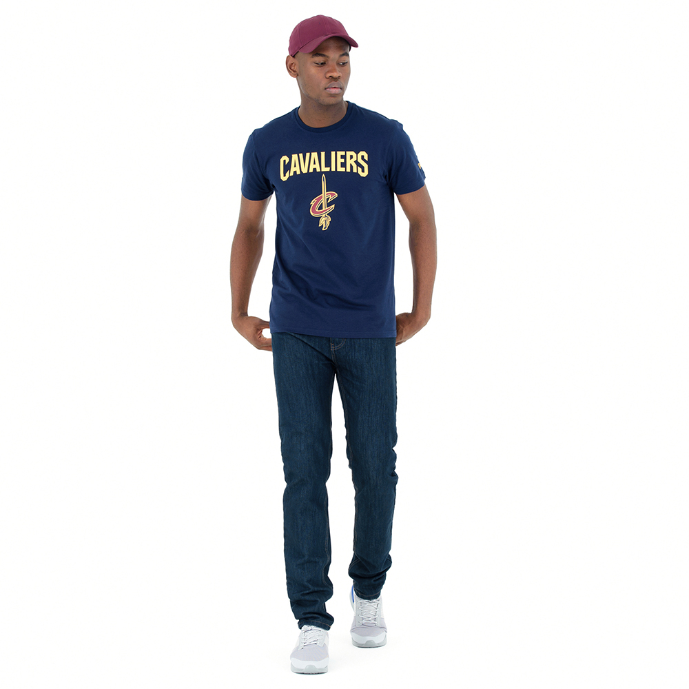 Cleveland Cavaliers NBA Logo Blue T-Shirt