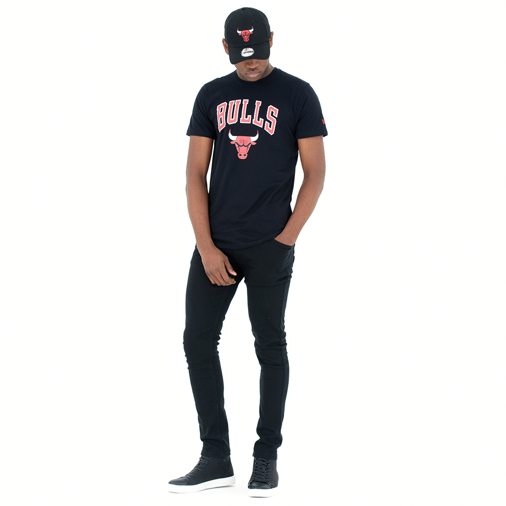 Chicago Bulls Black T-Shirt