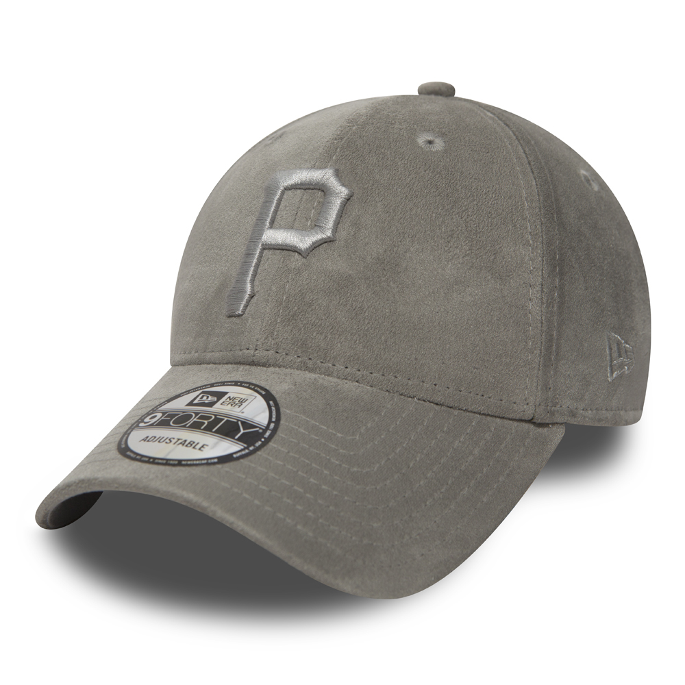 Pittsburgh Pirates Suede Essential 9FORTY, gris
