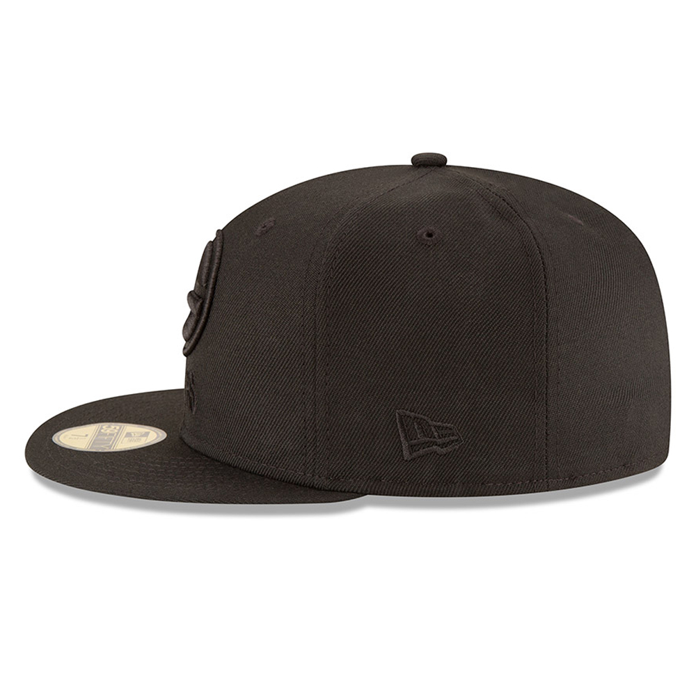 59FIFTY – Green Bay Packers – Black on Black