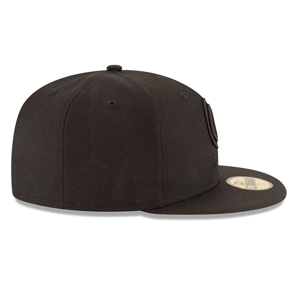 59FIFTY – Green Bay Packers – Black on Black