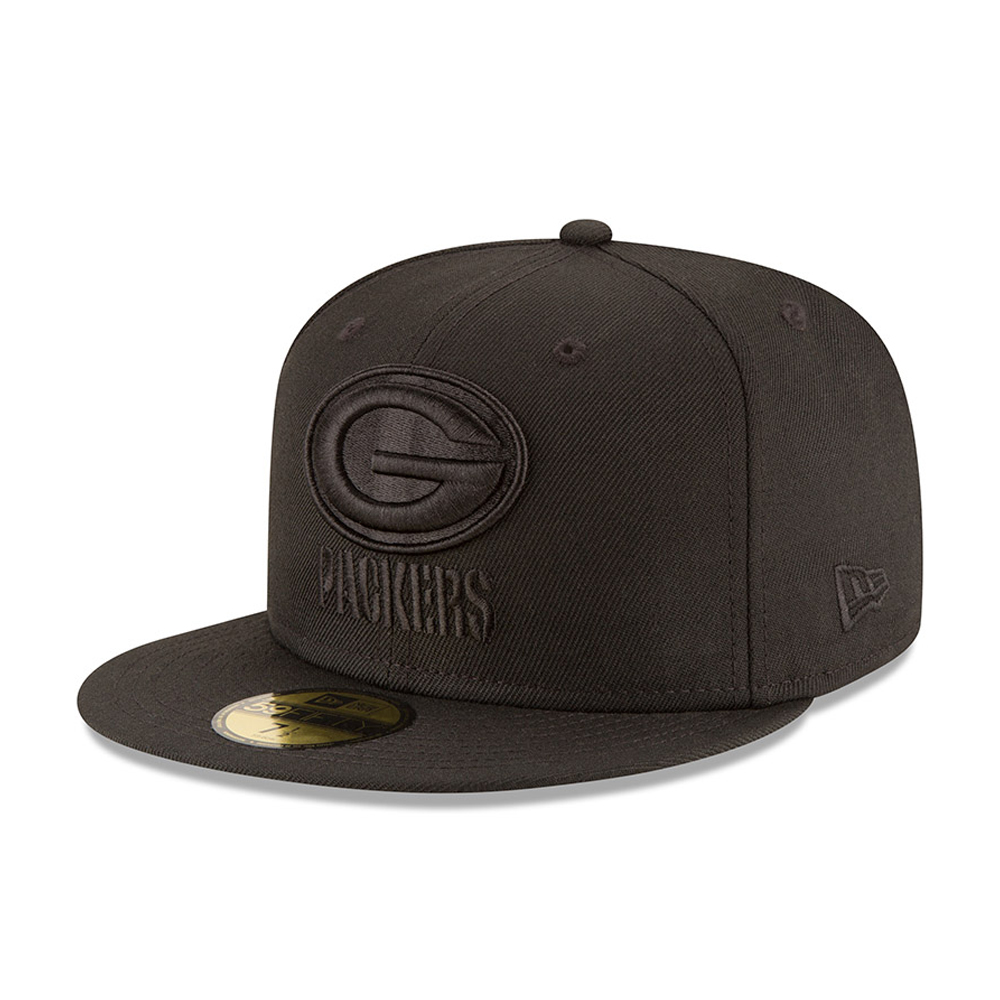 Green Bay Packers Black on Black 59FIFTY
