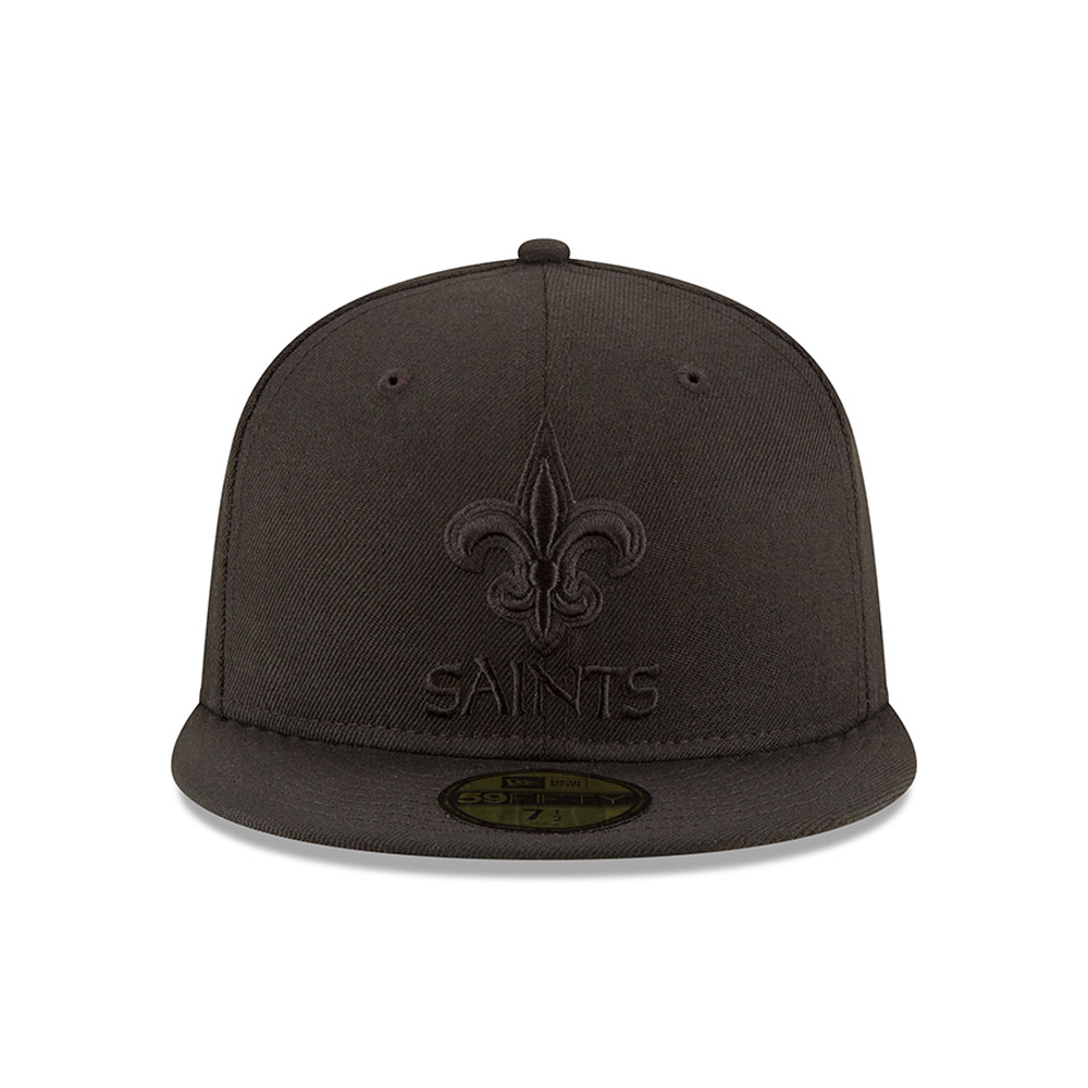 59FIFTY – New Orleans Saints – Black on Black