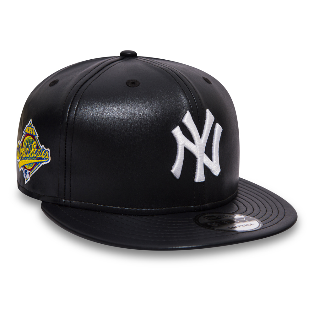 9FIFTY Snapback – New York Yankees – Marineblaues Leder
