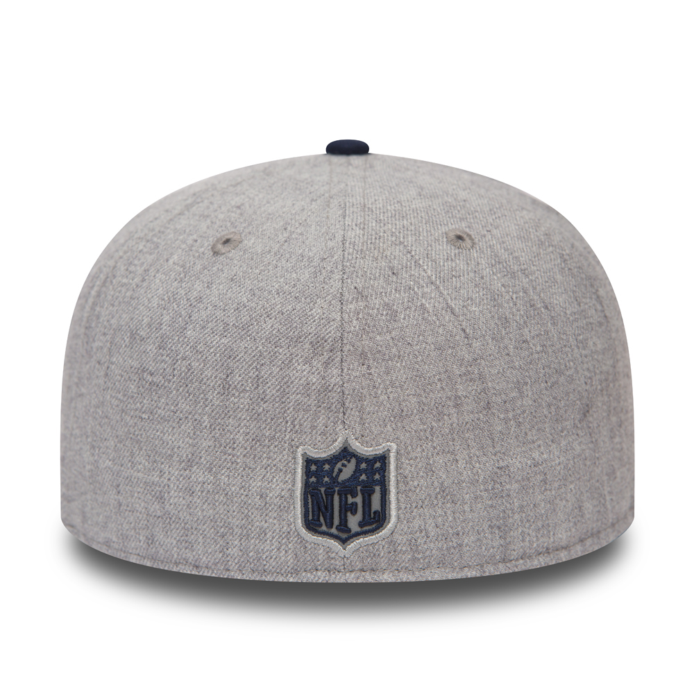 New England Patriots Essential Heather 59FIFTTY, gris
