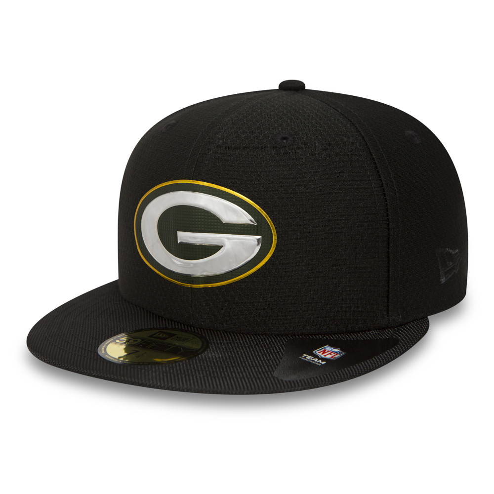 59FIFTY – Green Bay Packers – Black Collection