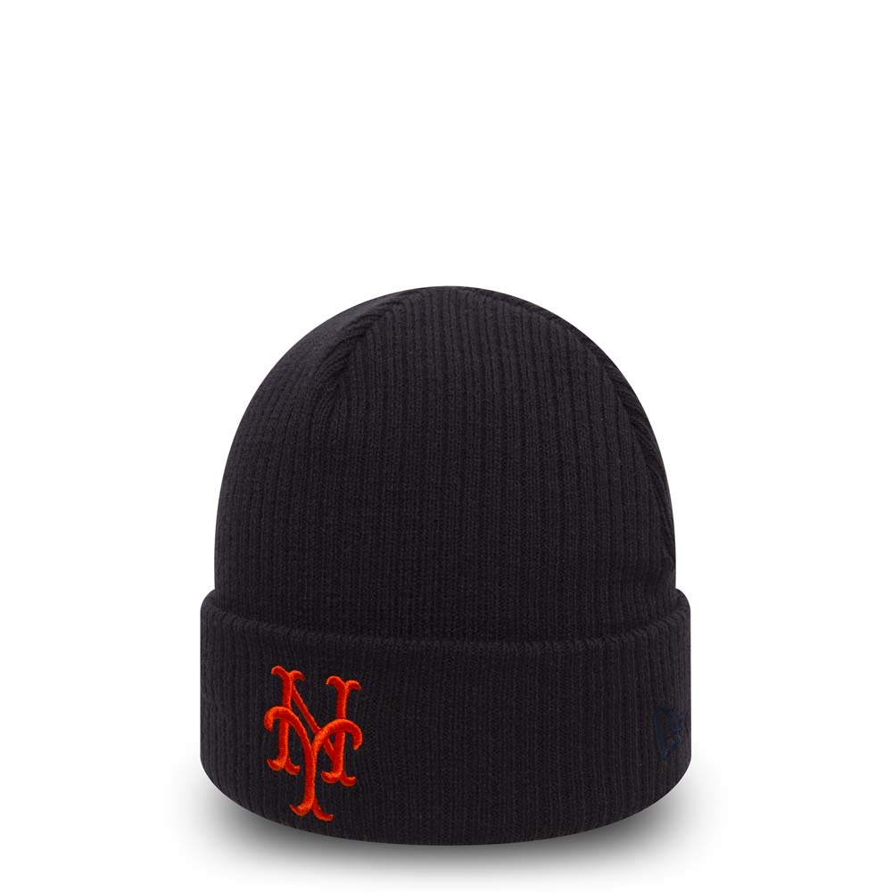 New York Mets Navy Club Coop Cuff Knit