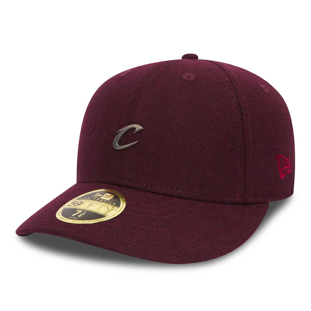 Cleveland Cavaliers Pin Badge Low Profile 59FIFTY bordeaux