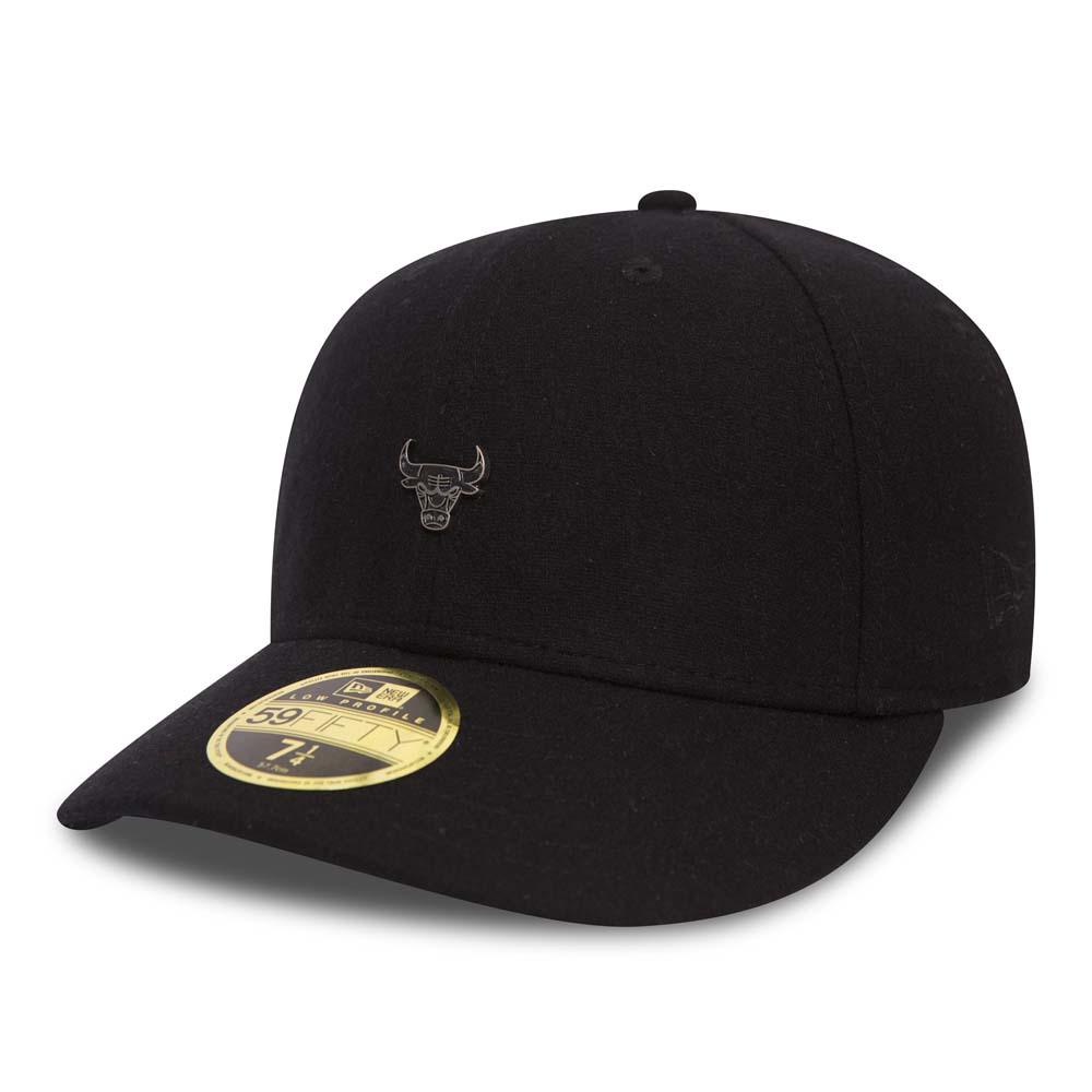 Chicago Bulls Pin Badge Low Profile 59FIFTY noir