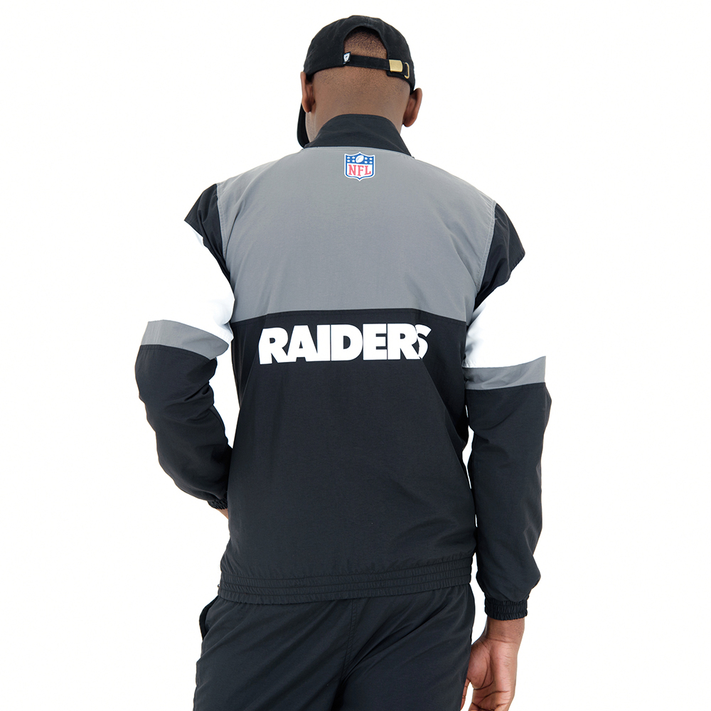Las Vegas Raiders Black Track Jacket