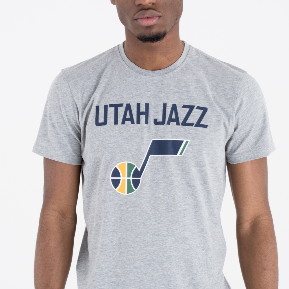 T-shirt Utah Jazz Team Logo Gris