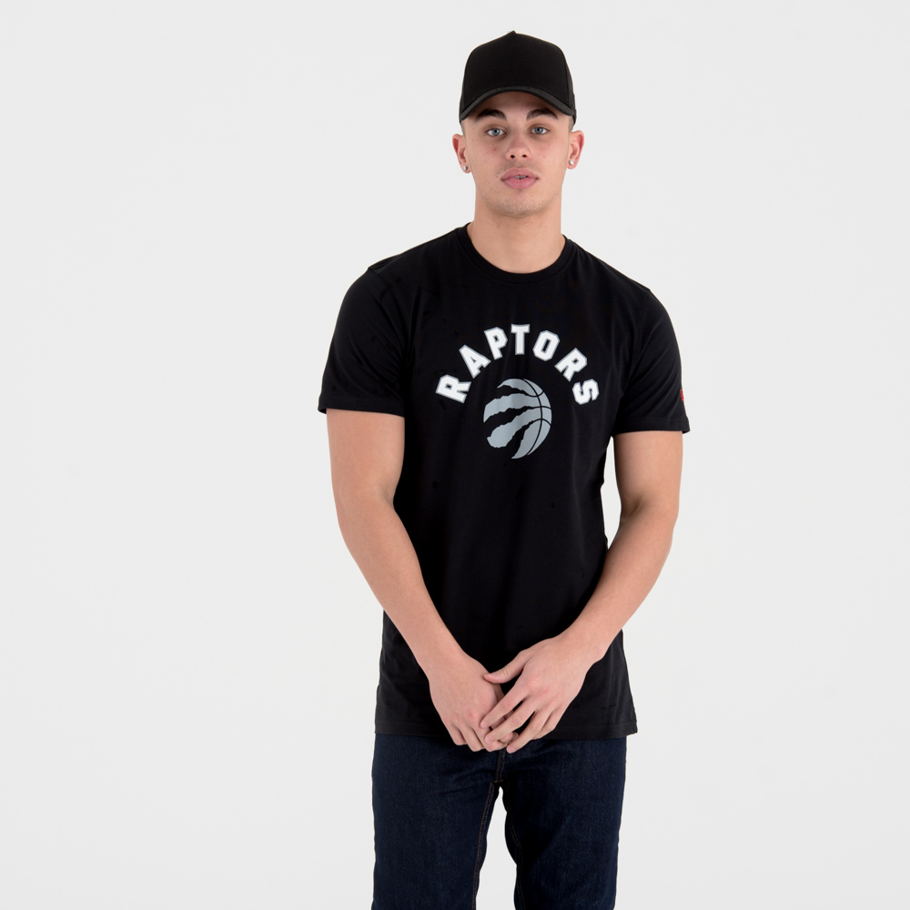 Toronto Raptors NBA Team Logo Black T-Shirt