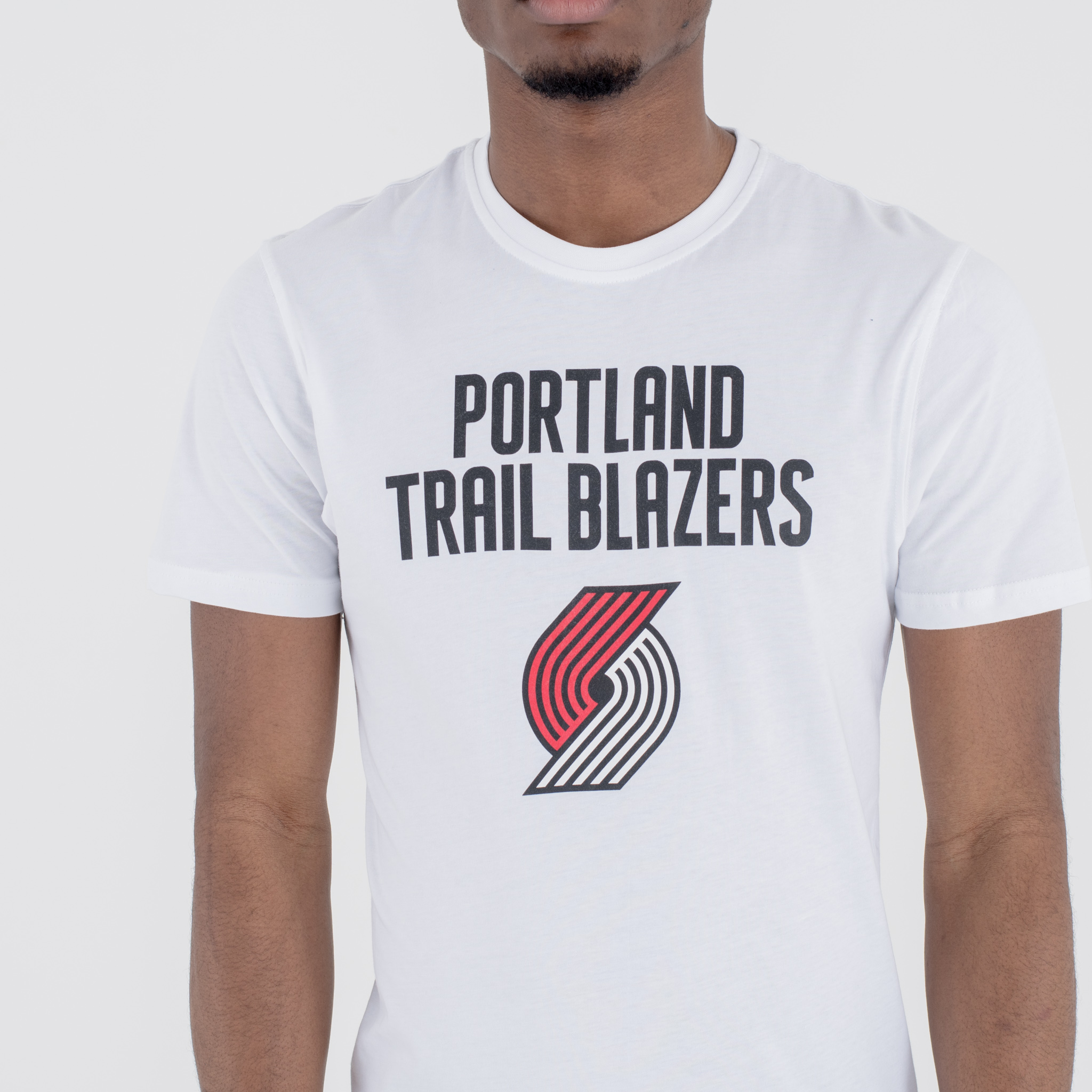 Portland Trail Blazers Team Logo White T-Shirt