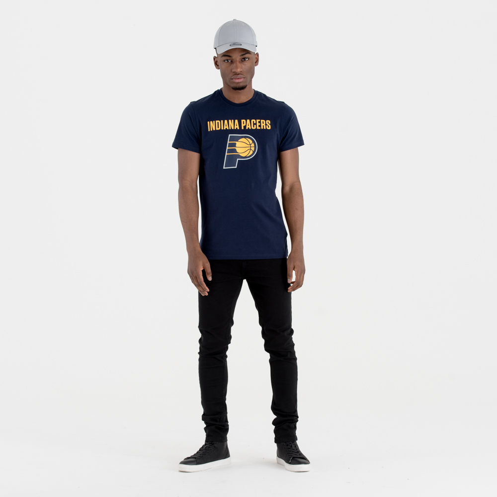 Indiana Pacers NBA Team Logo Navy T-Shirt