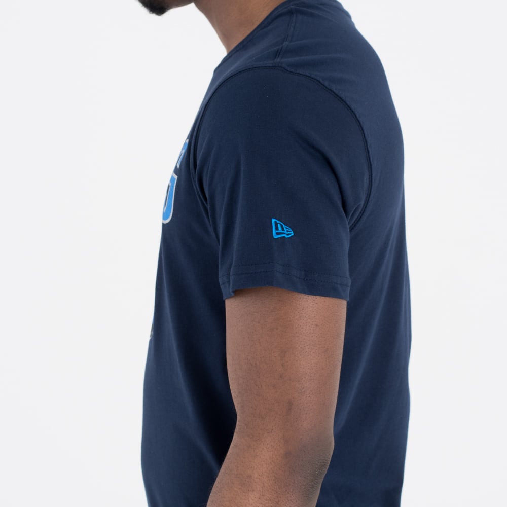Dallas Mavericks Team Logo Navy T-Shirt