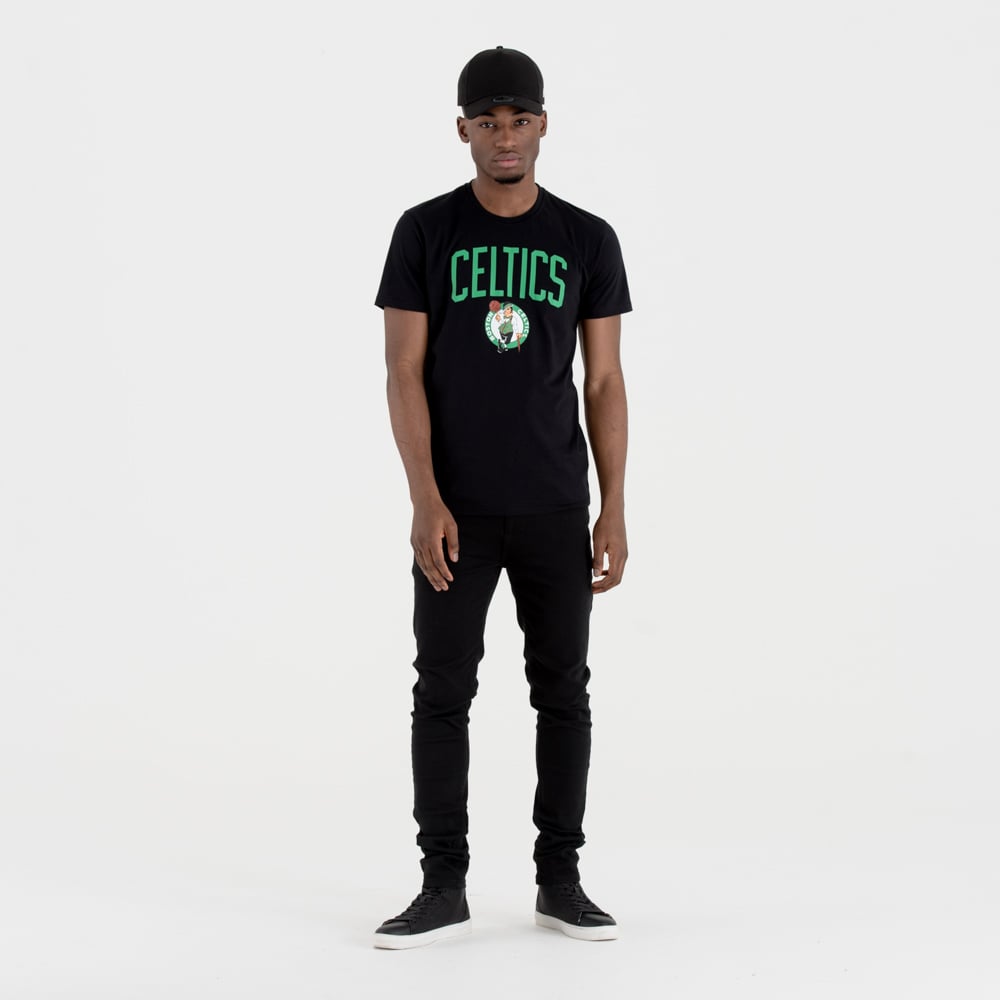 T-Shirt Boston Celtics Team Logo Nera