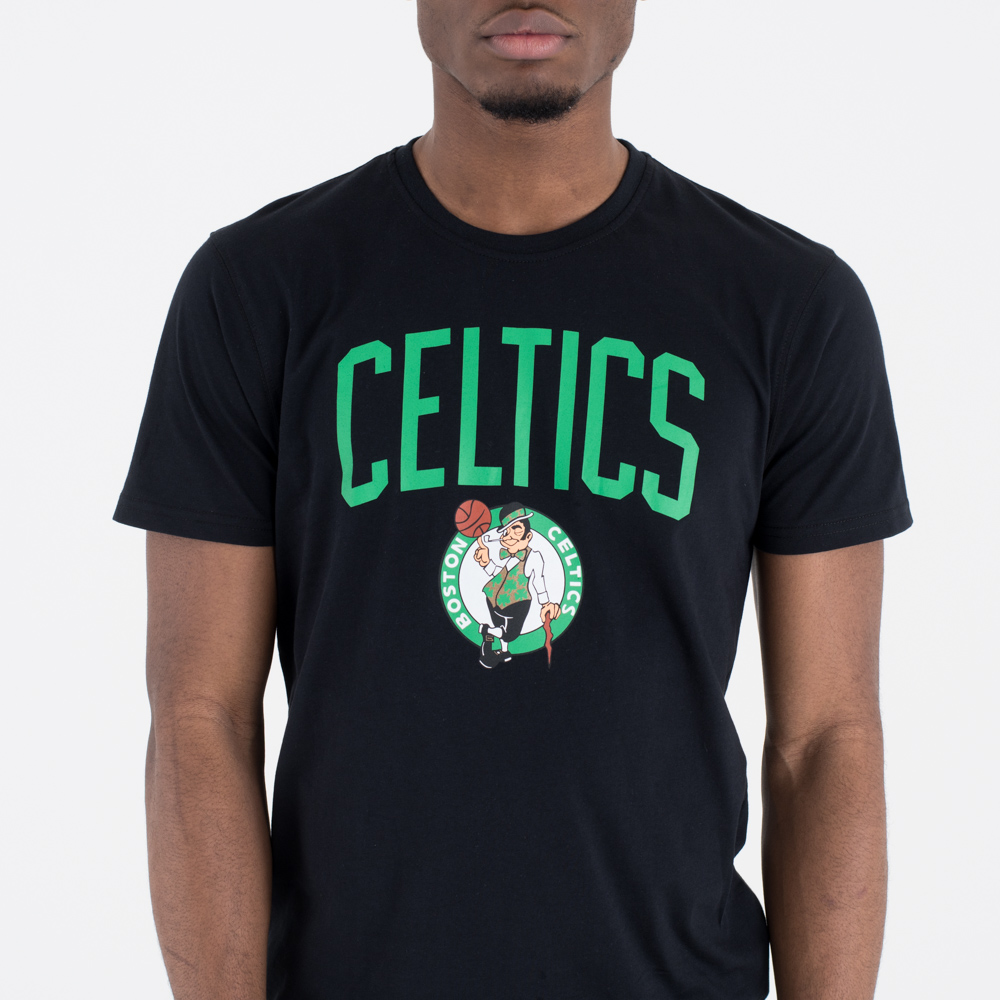Boston Celtics Team Logo Black T-Shirt