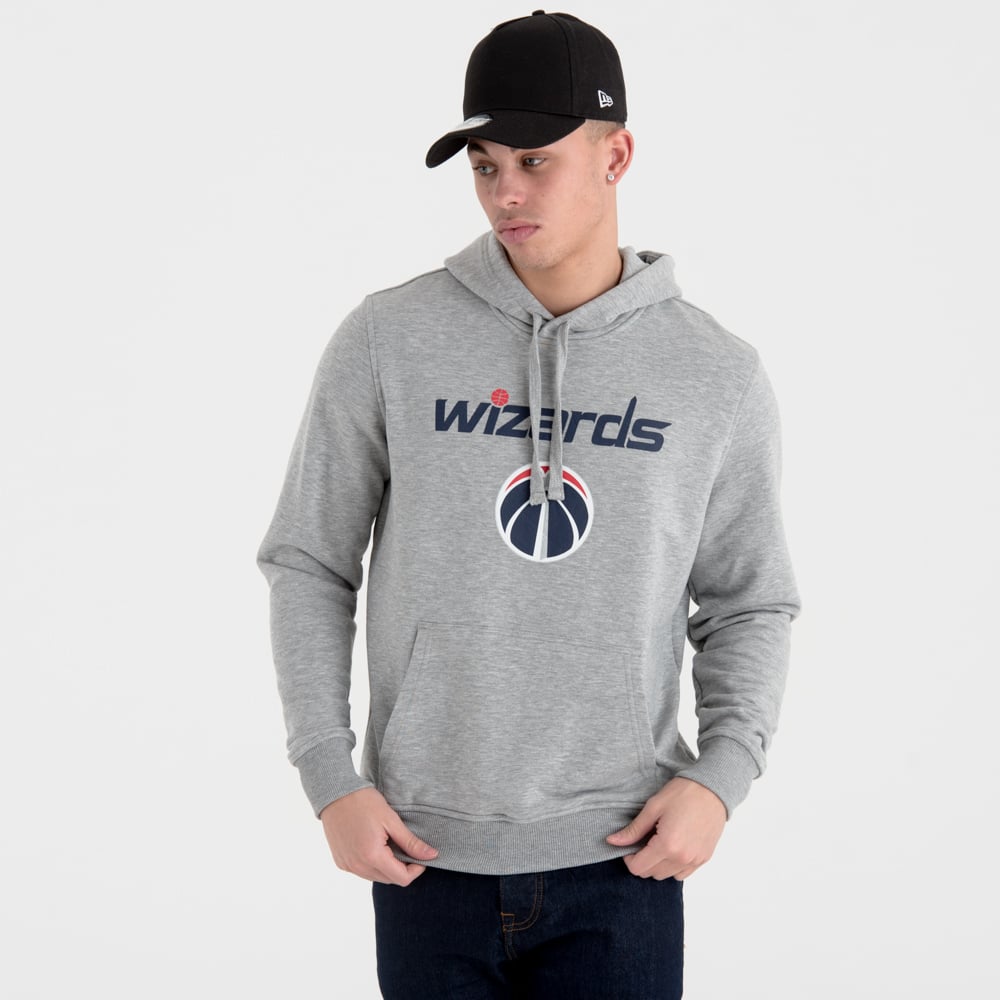 Washington Wizards Team Logo Grey Hoodie