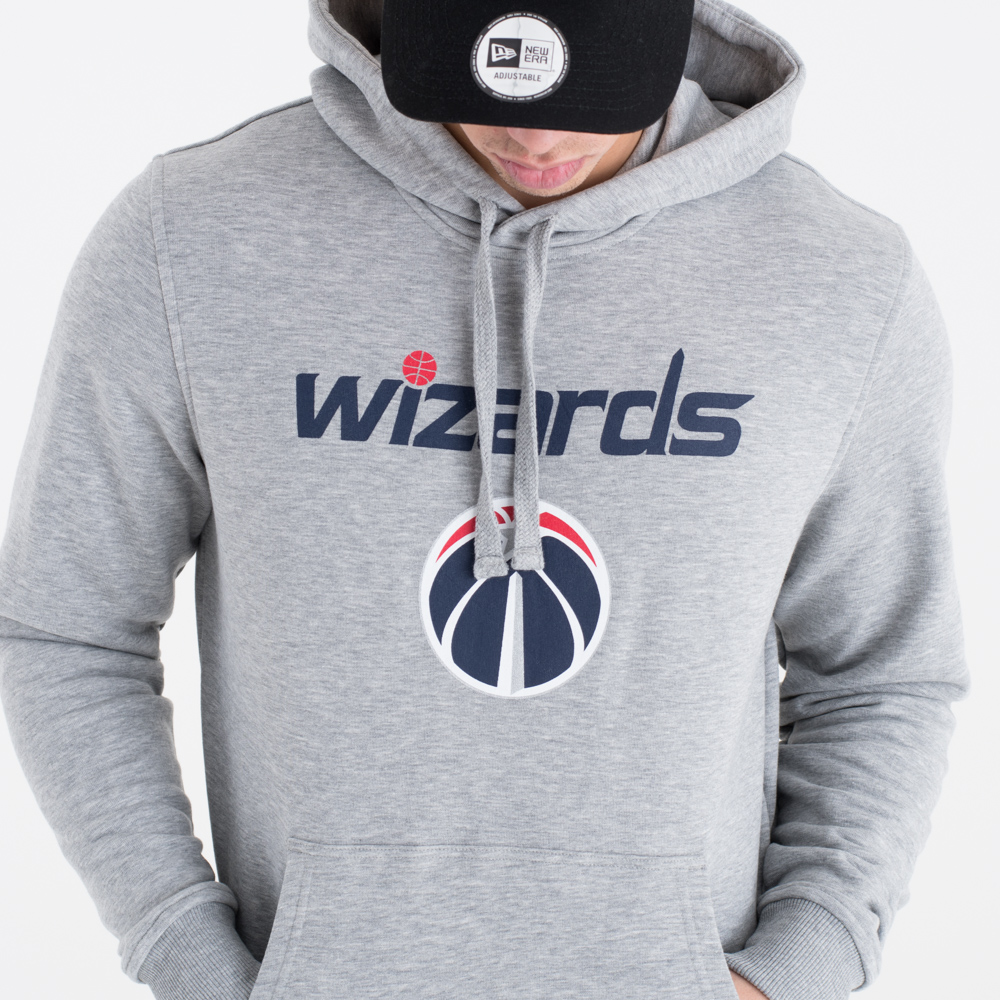 Washington Wizards Team Logo Grey Hoodie