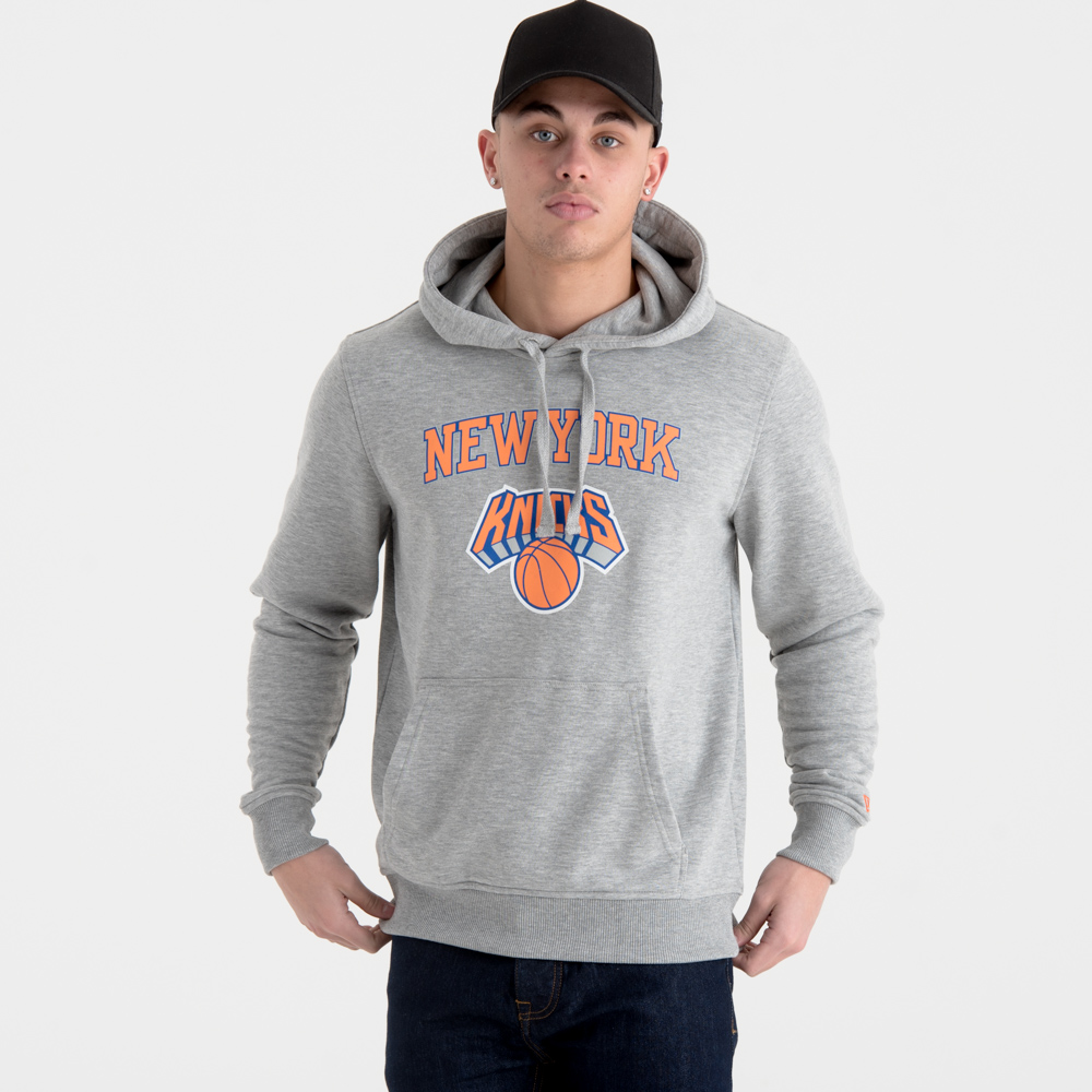 New York Knicks Team Logo Grey Hoodie