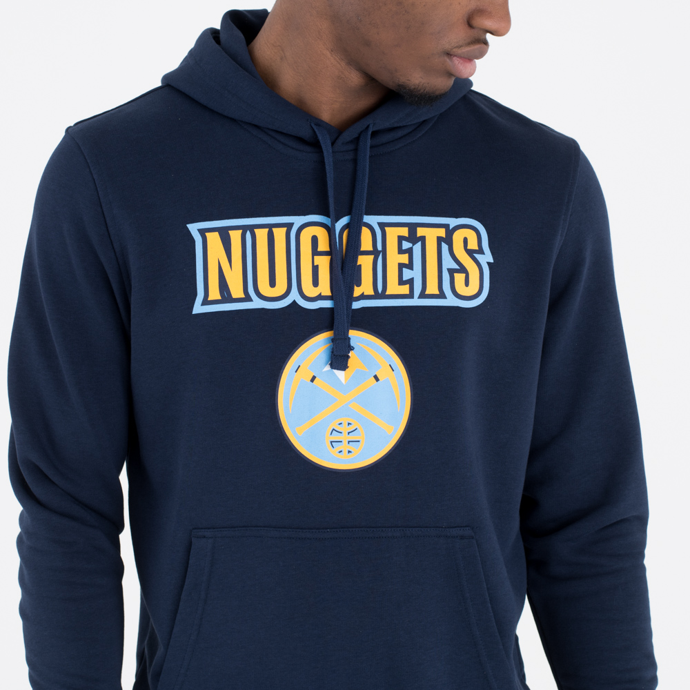 Denver Nuggets Team Logo Navy Hoodie