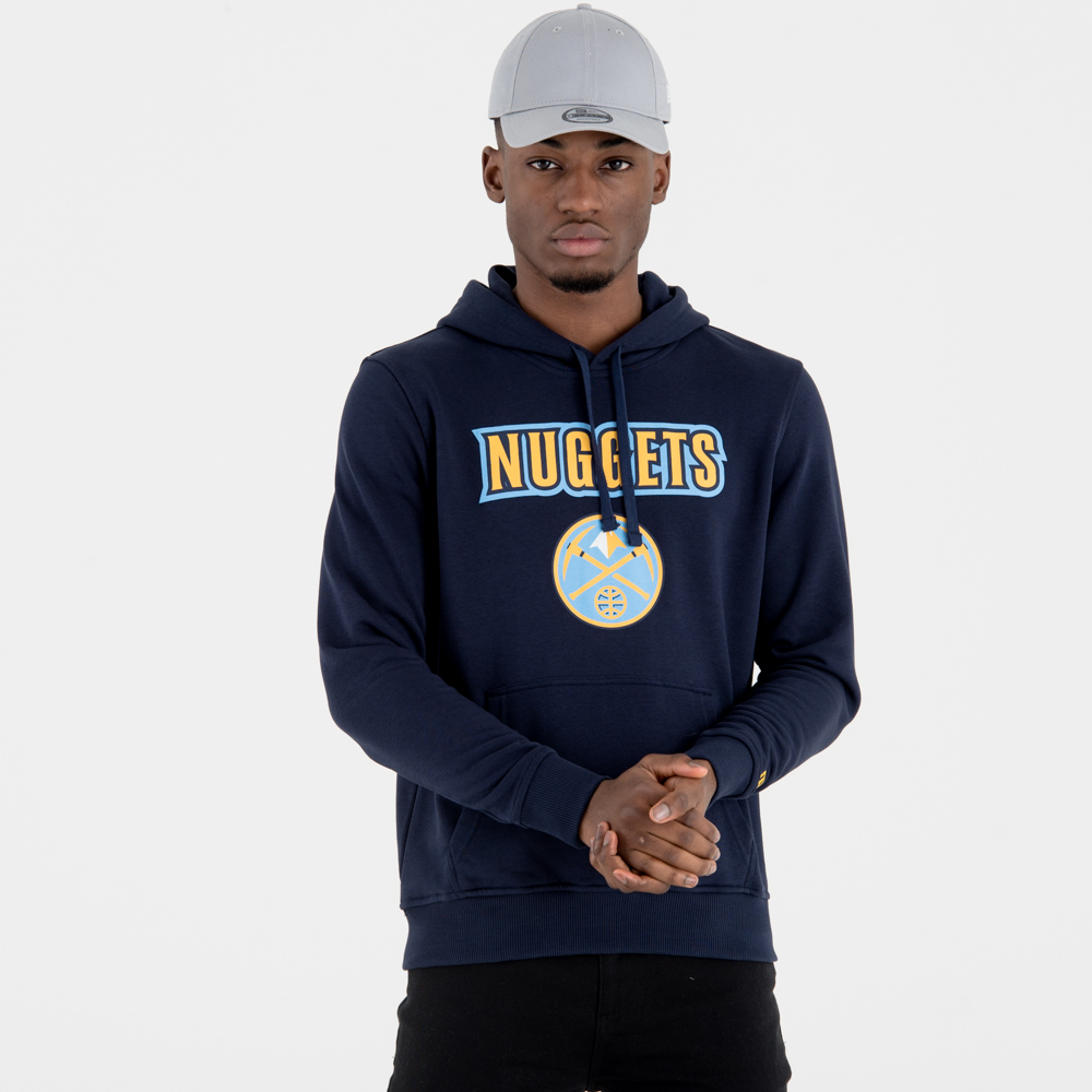 Denver Nuggets Team Logo Navy Hoodie