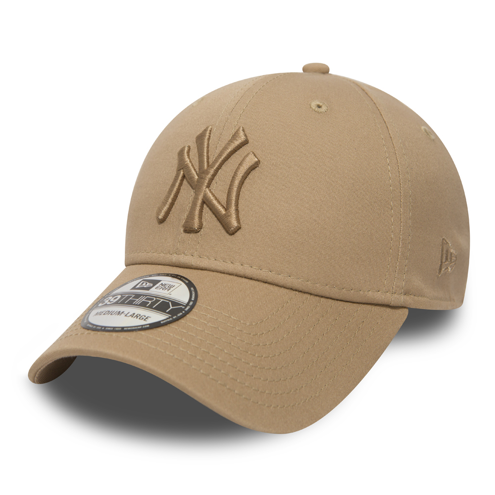 New Era 39Thirty Stretch Cap New York Yankees beige 