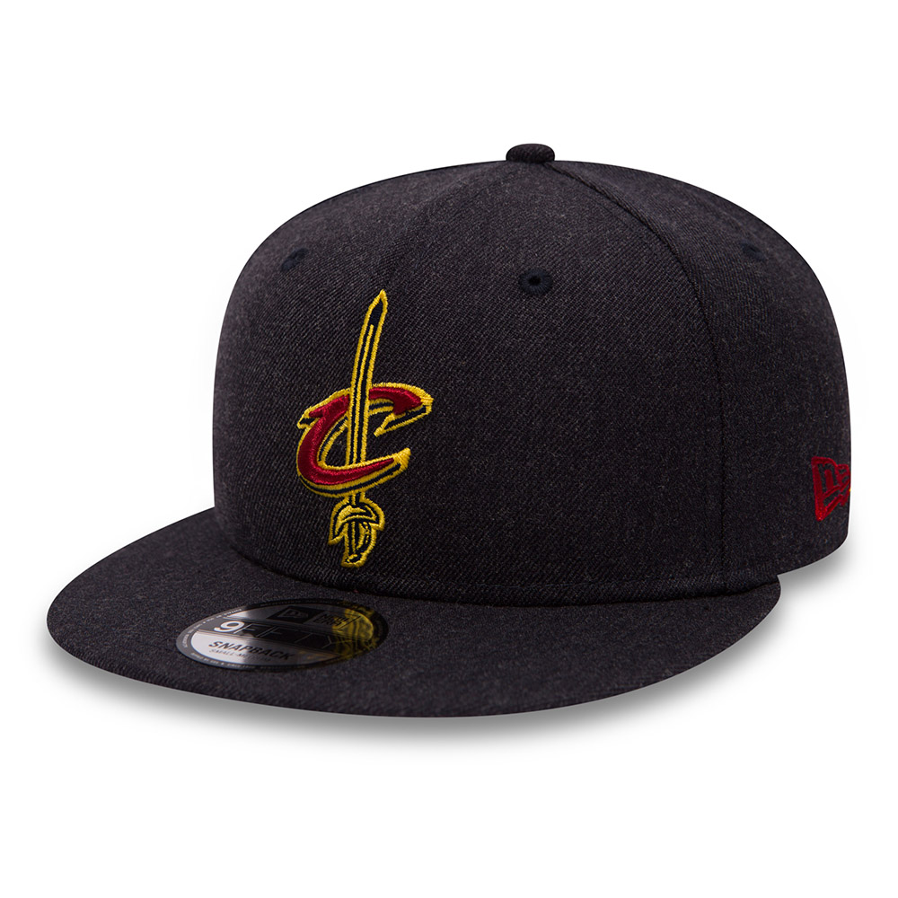 Cleveland Cavaliers Heather 9FIFTY Snapback, gris