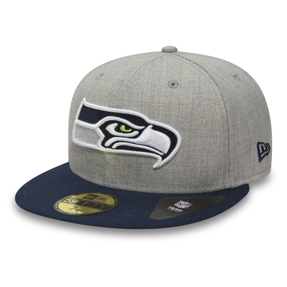 Seattle Seahawks 59FIFTY gris chiné