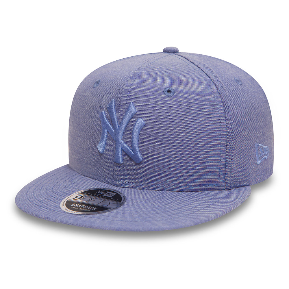 New York Yankees Oxford Original Fit 9FIFTY Snapback, azul sky