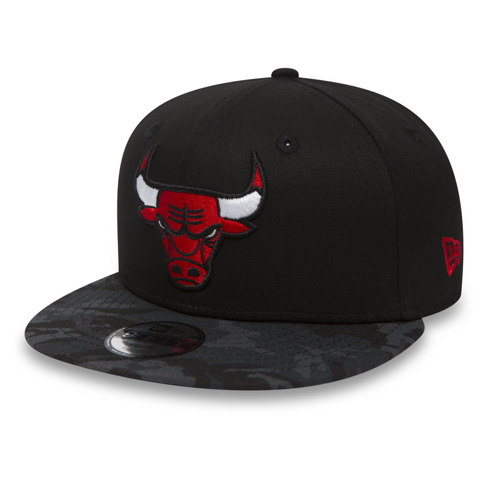 Chicago Bulls Team Camo Kids 9FIFTY Snapback